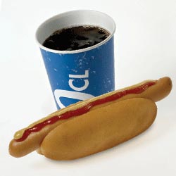  Un hot dog all'Ikea