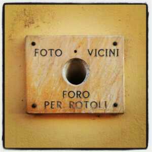 Foro per rotoli - Vignola