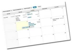 Calendario editoriale per una redazione su WordPress con Edit Flow