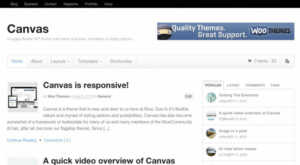 Come modificare il tema Canvas per WordPress