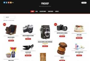 Pinshop tema WordPress WooCommerce