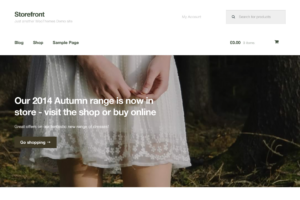 Storefront tema WooCommerce