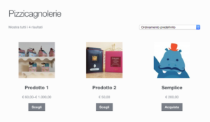 Rinominare titolo pagina prodotti WooCommerce
