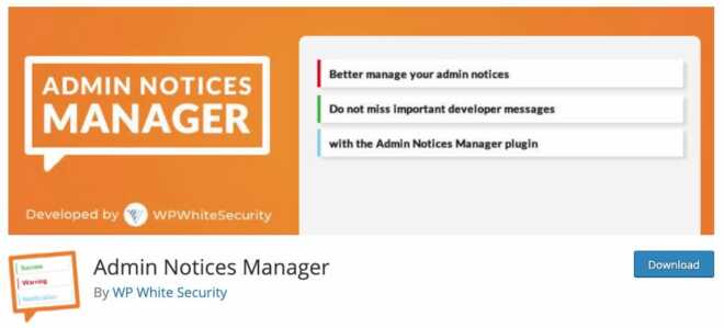Nascondere avvisi e notifiche di WordPress